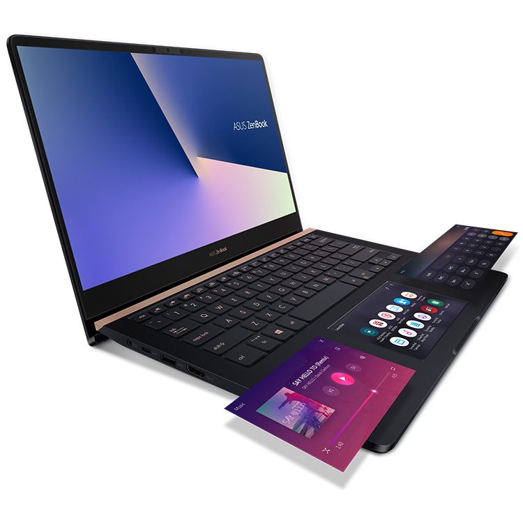 ZenBook Pro 14 — производительный портативный ноутбук с панелью ScreenPad