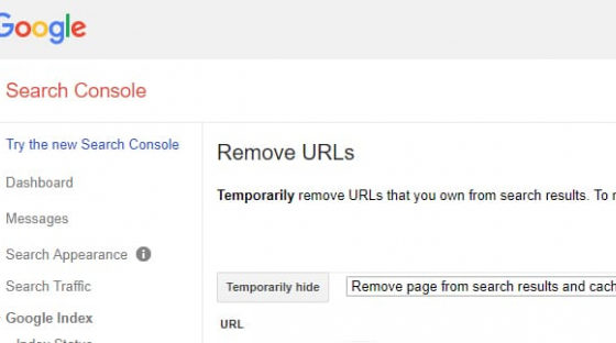Google обновил инструмент удаления URL в Search Console