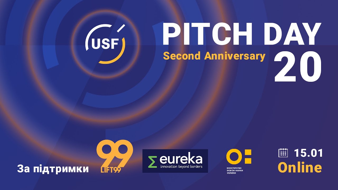 Украинский фонд стартапов объявил победителей 20-го Pitch Day