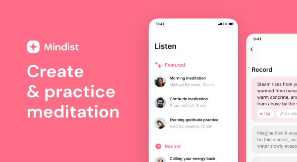 Как украинцы создают Mindist — приложение для создания и практики медитаций